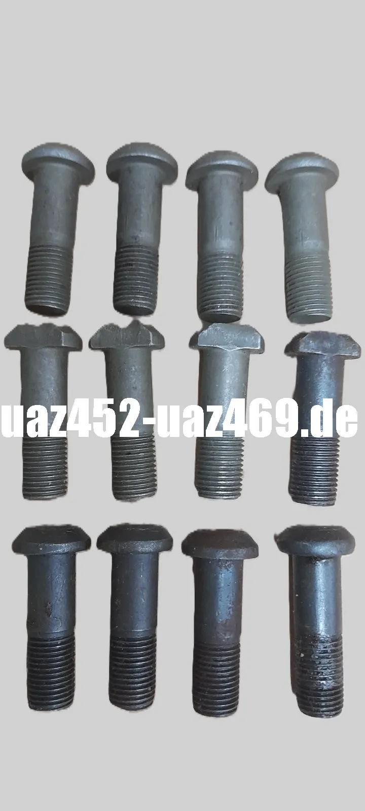 Screw set for crown wheel for GAZ 53