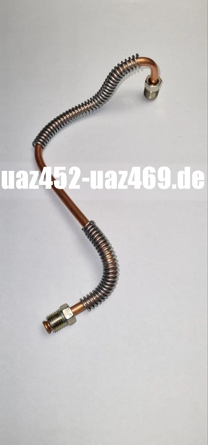 Pipe on the wheel valve GAZ 66