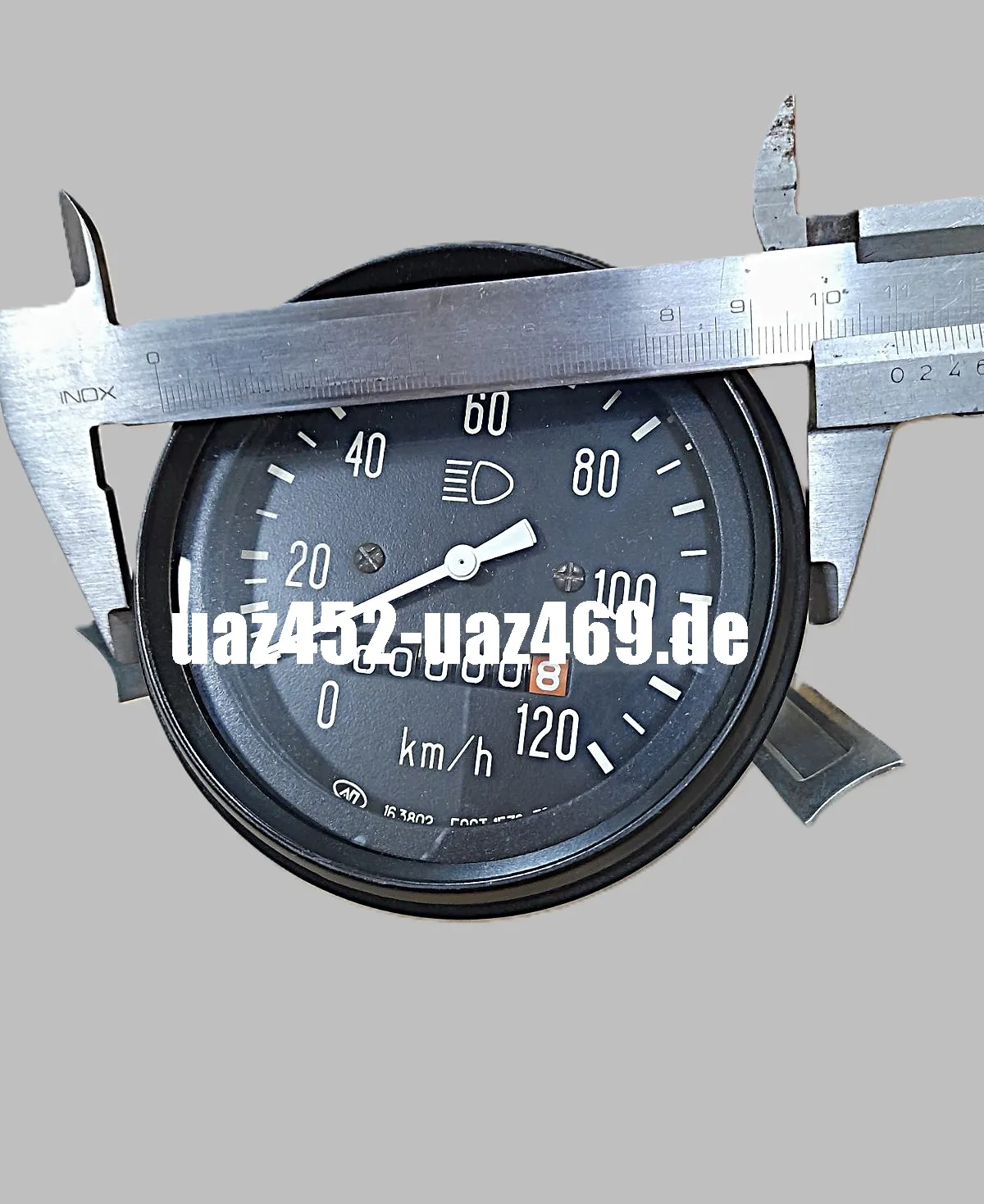 Tachometer 120 km UAZ 469, UAZ 452, 3151, GAZ 3307, URAL