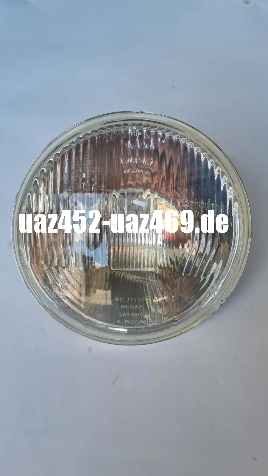 Optical element headlight LADA,  UAZ, GAZ, ZIL, KAMAZ, URAL, KRAZ, MAZ