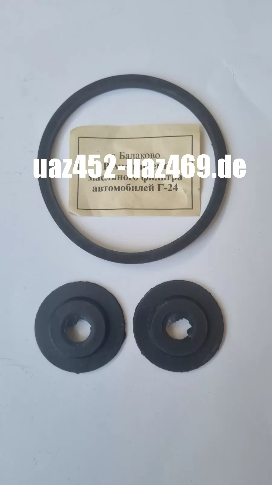 Dichtungen für Ölfilterelement GAZ-24, Moskwitsch 2140, UAZ-Motor ZMZ 402