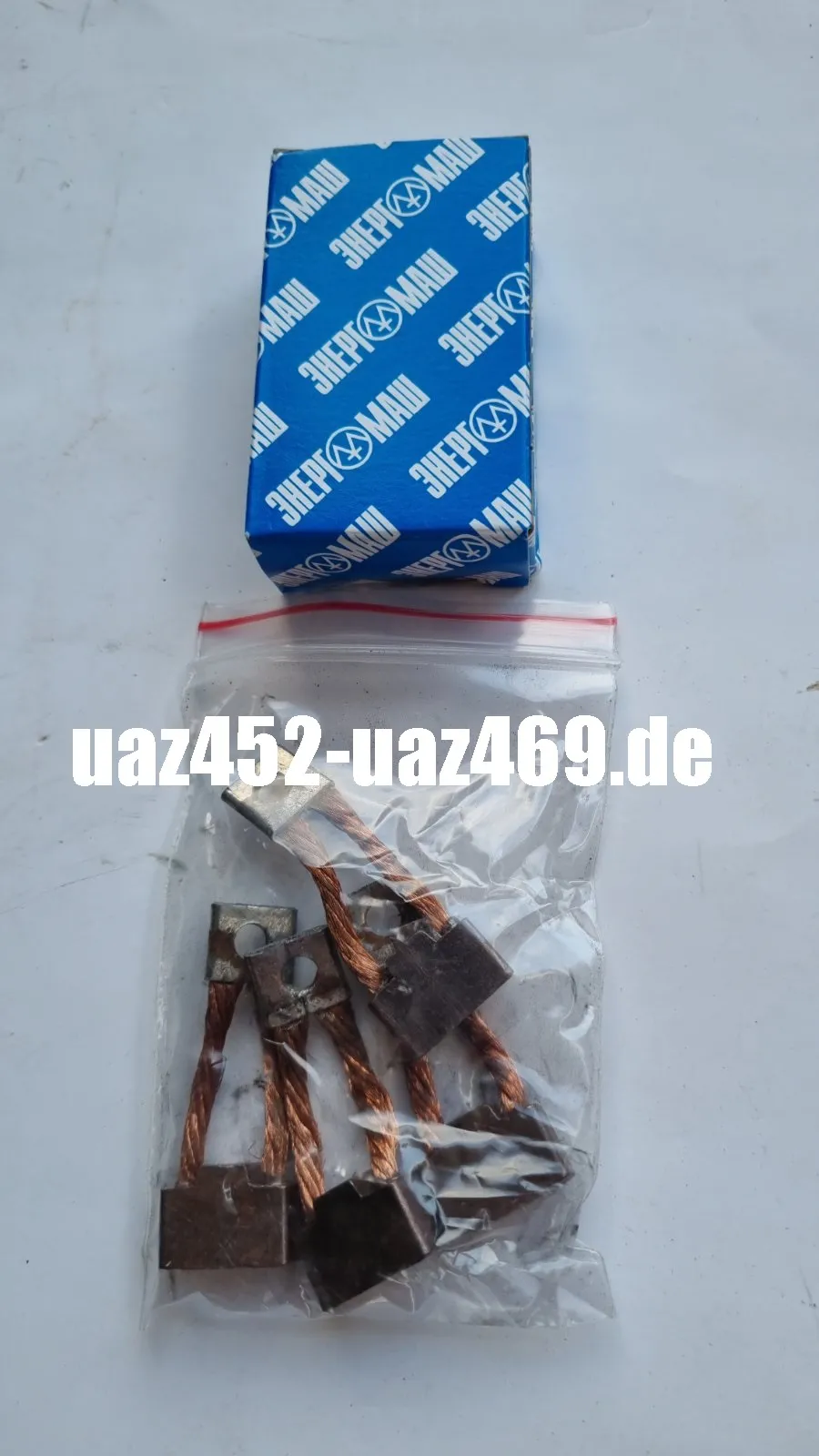 Kohlebürsten für Anlasser UAZ, GAZ, Wolga, ZIL