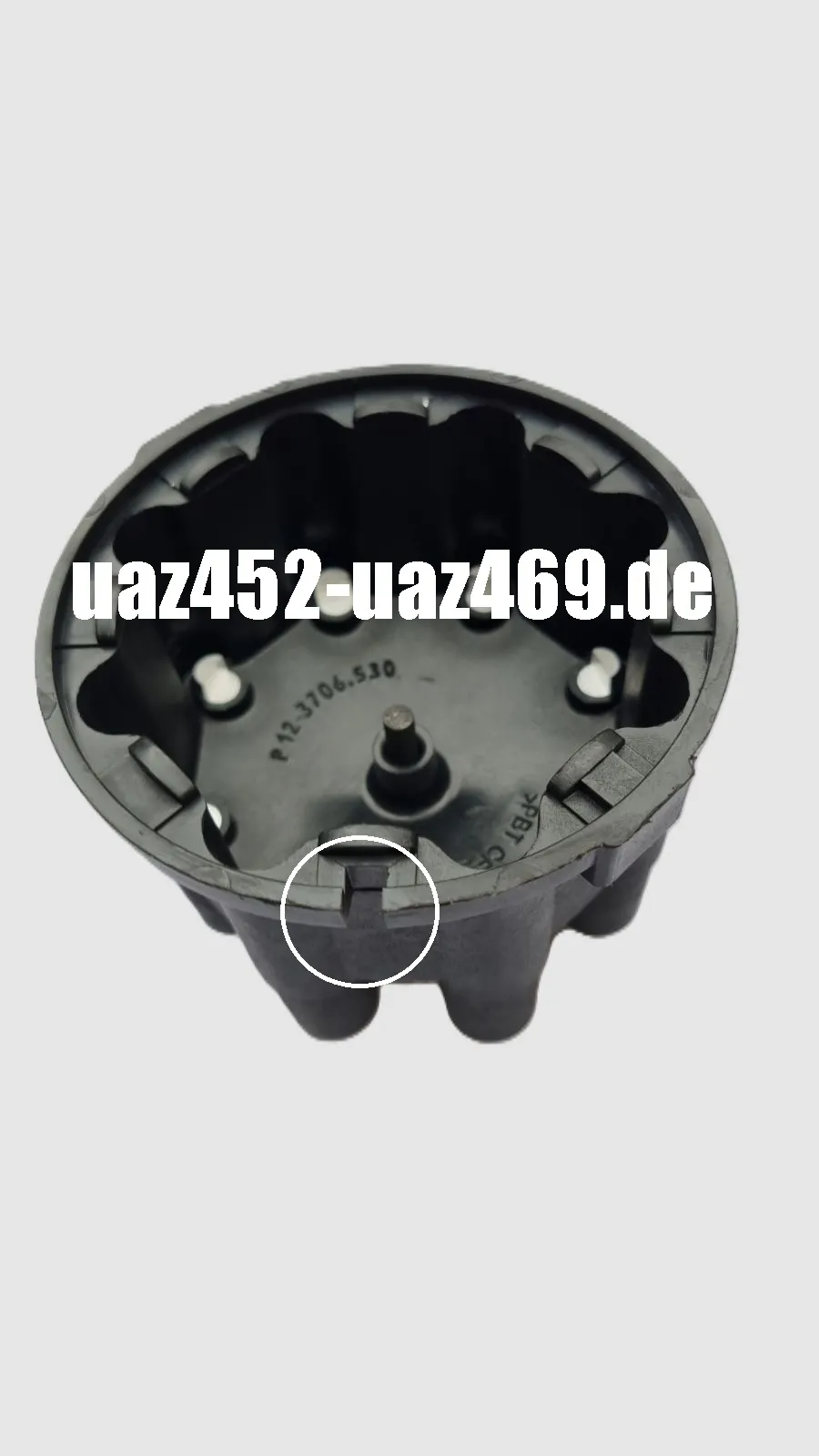Verteilerkappe Gaz 53, 66, ZIL, URAL mit Schlitz