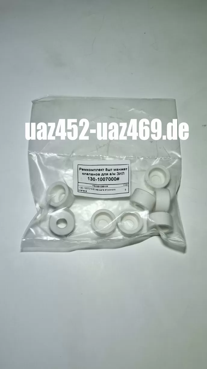 Ventilschaftdichtungen ZIL 130 131, URAL-375 8 Stück silikon