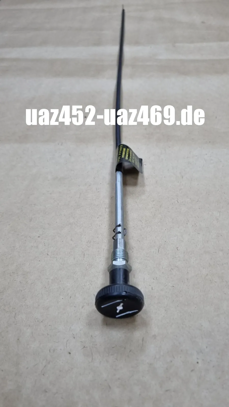 Cable for manual control of the UAZ 469 carburetor