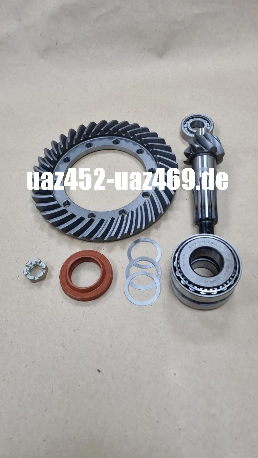 Kegelradgetriebe UAZ 37/8 Zähne Satz